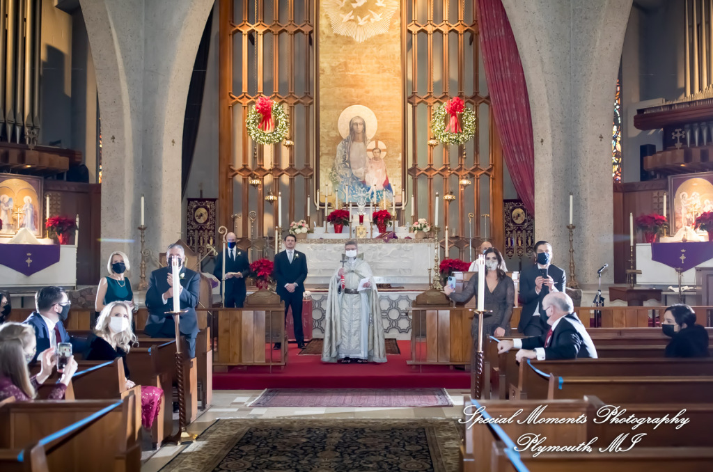 Tahlene & Andrew at St. John Armenian Church Southfield MI wedding photography