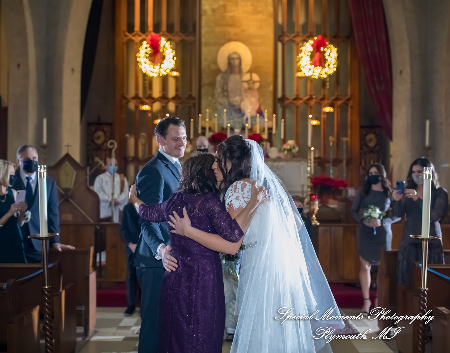 Tahlene & Andrew at St. John Armenian Church Southfield MI wedding photography