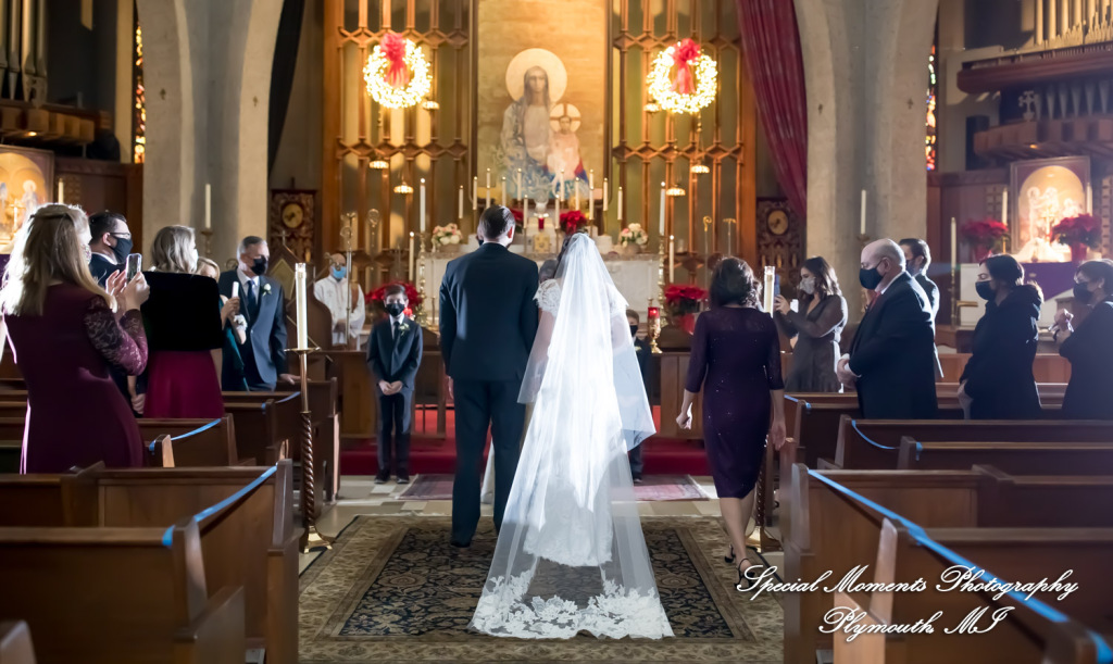 Tahlene & Andrew at St. John Armenian Church Southfield MI wedding photography