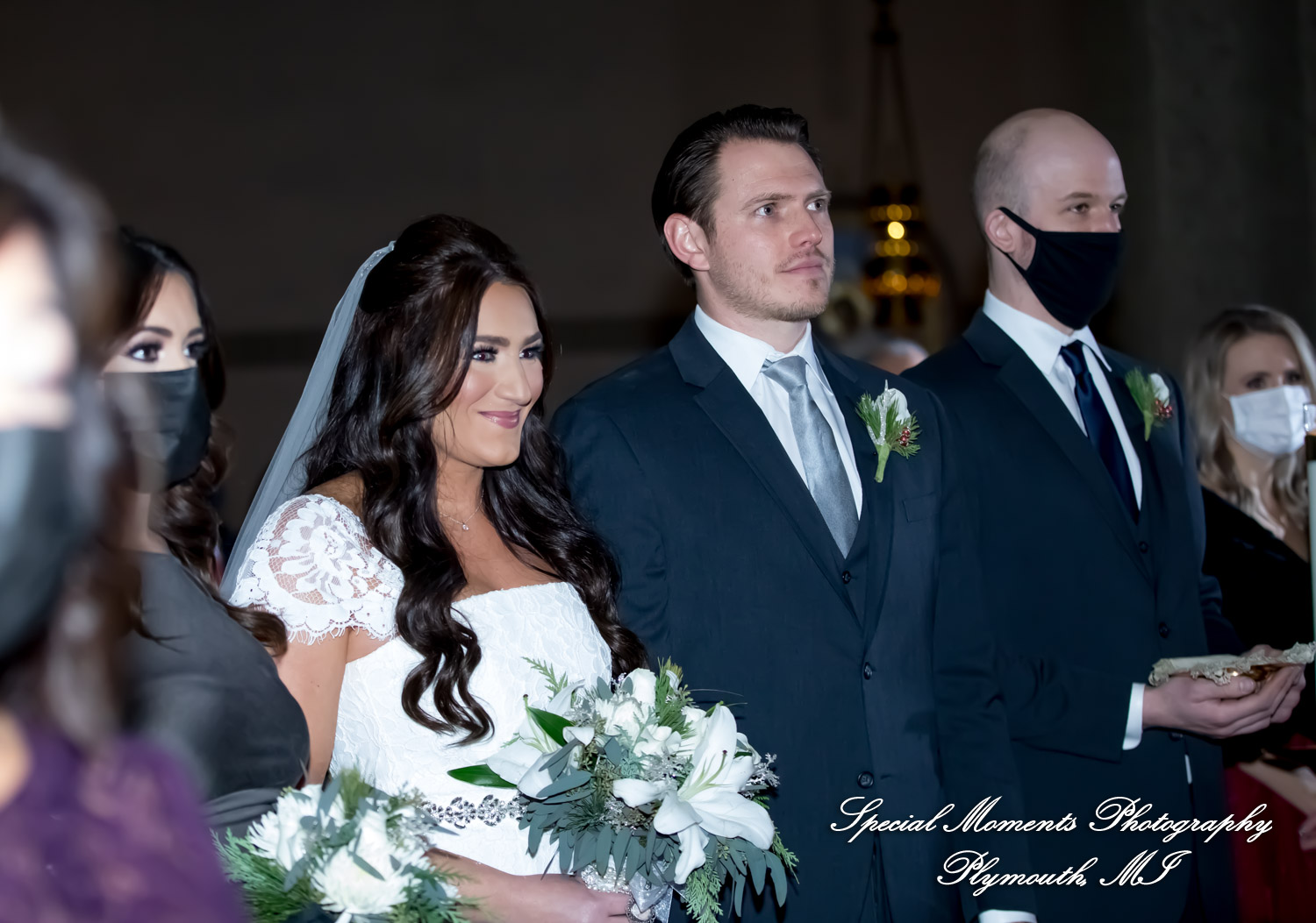 Tahlene & Andrew at St. John Armenian Church Southfield MI wedding photography