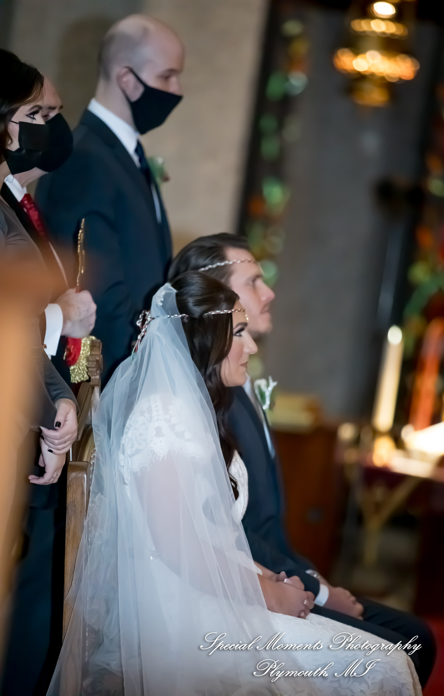 Tahlene & Andrew at St. John Armenian Church Southfield MI wedding photography