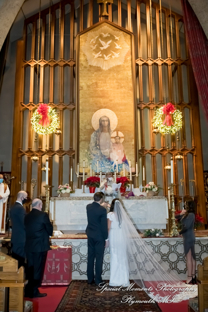 Tahlene & Andrew at St. John Armenian Church Southfield MI wedding photography