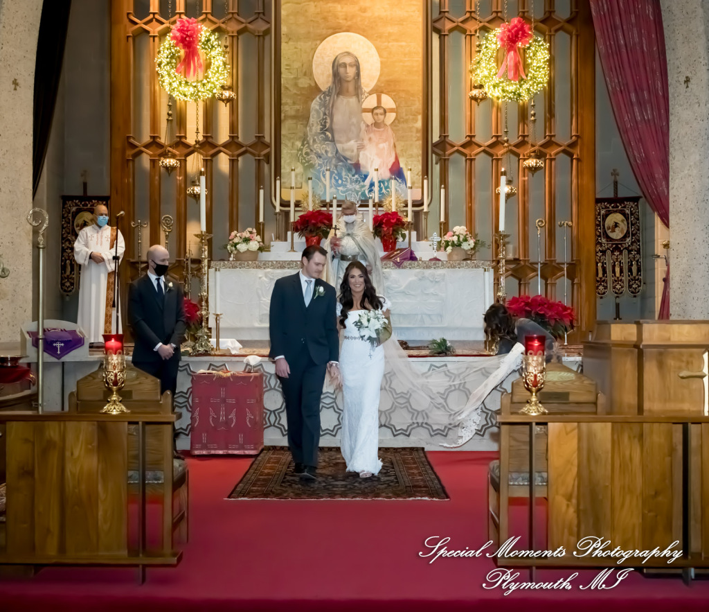 Tahlene & Andrew at St. John Armenian Church Southfield MI wedding photography