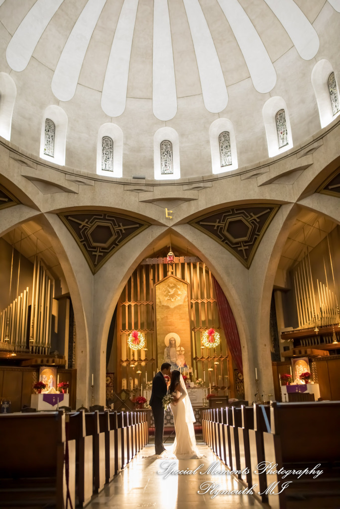 Tahlene & Andrew at St. John Armenian Church Southfield MI wedding photography