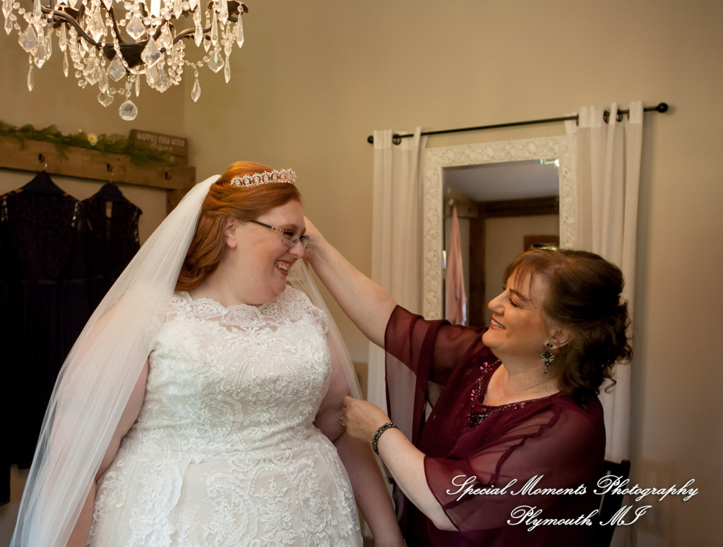 Mike & Jess at Westers Family Vineyard & Winery Rives Junction MI wedding photograph