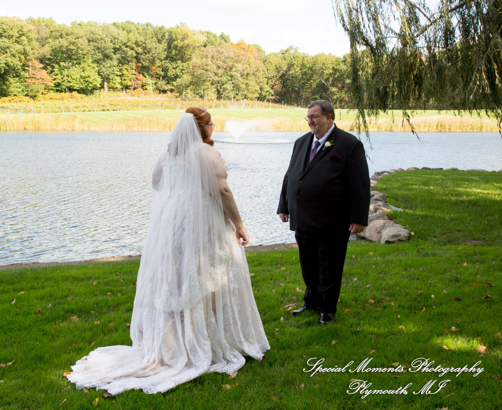 Mike & Jess at Westers Family Vineyard & Winery Rives Junction MI wedding photograph