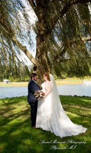 Mike & Jess at Westers Family Vineyard & Winery Rives Junction MI wedding photograph
