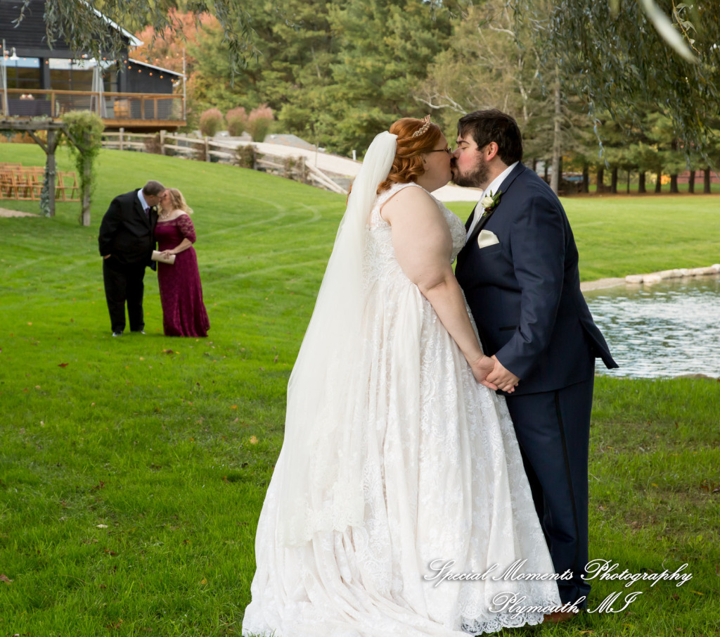 Mike & Jess at Westers Family Vineyard & Winery Rives Junction MI wedding photograph