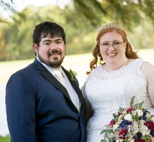 Mike & Jess at Westers Family Vineyard & Winery Rives Junction MI wedding photograph