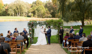 Mike & Jess at Westers Family Vineyard & Winery Rives Junction MI wedding photograph