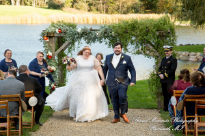 Mike & Jess at Westers Family Vineyard & Winery Rives Junction MI wedding photograph