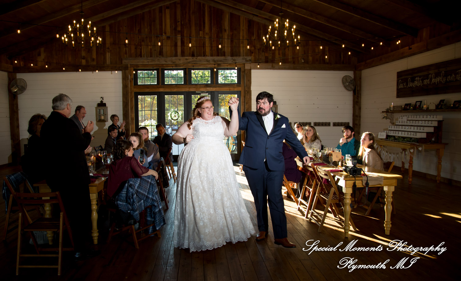 Mike & Jess at Westers Family Vineyard & Winery Rives Junction MI wedding photograph