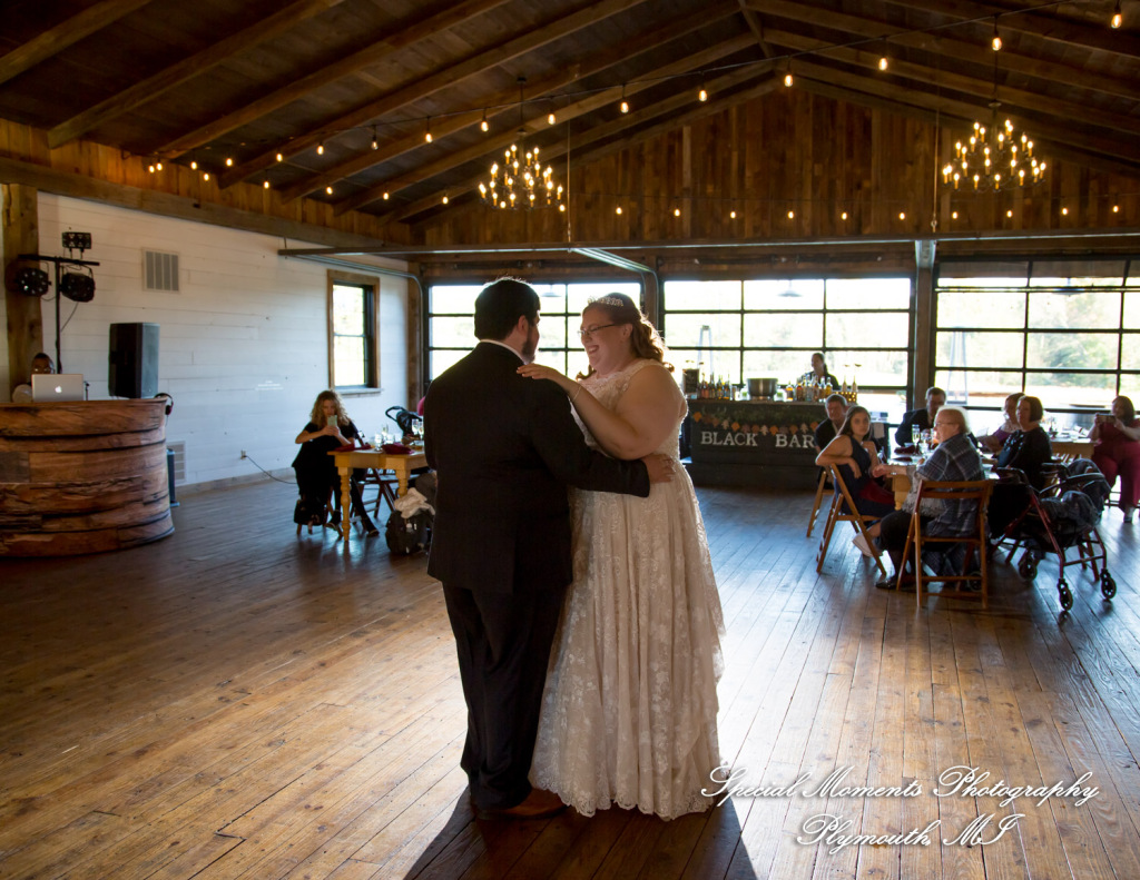 Mike & Jess at Westers Family Vineyard & Winery Rives Junction MI wedding photograph