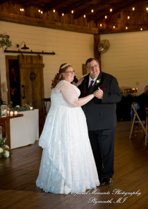 Mike & Jess at Westers Family Vineyard & Winery Rives Junction MI wedding photograph