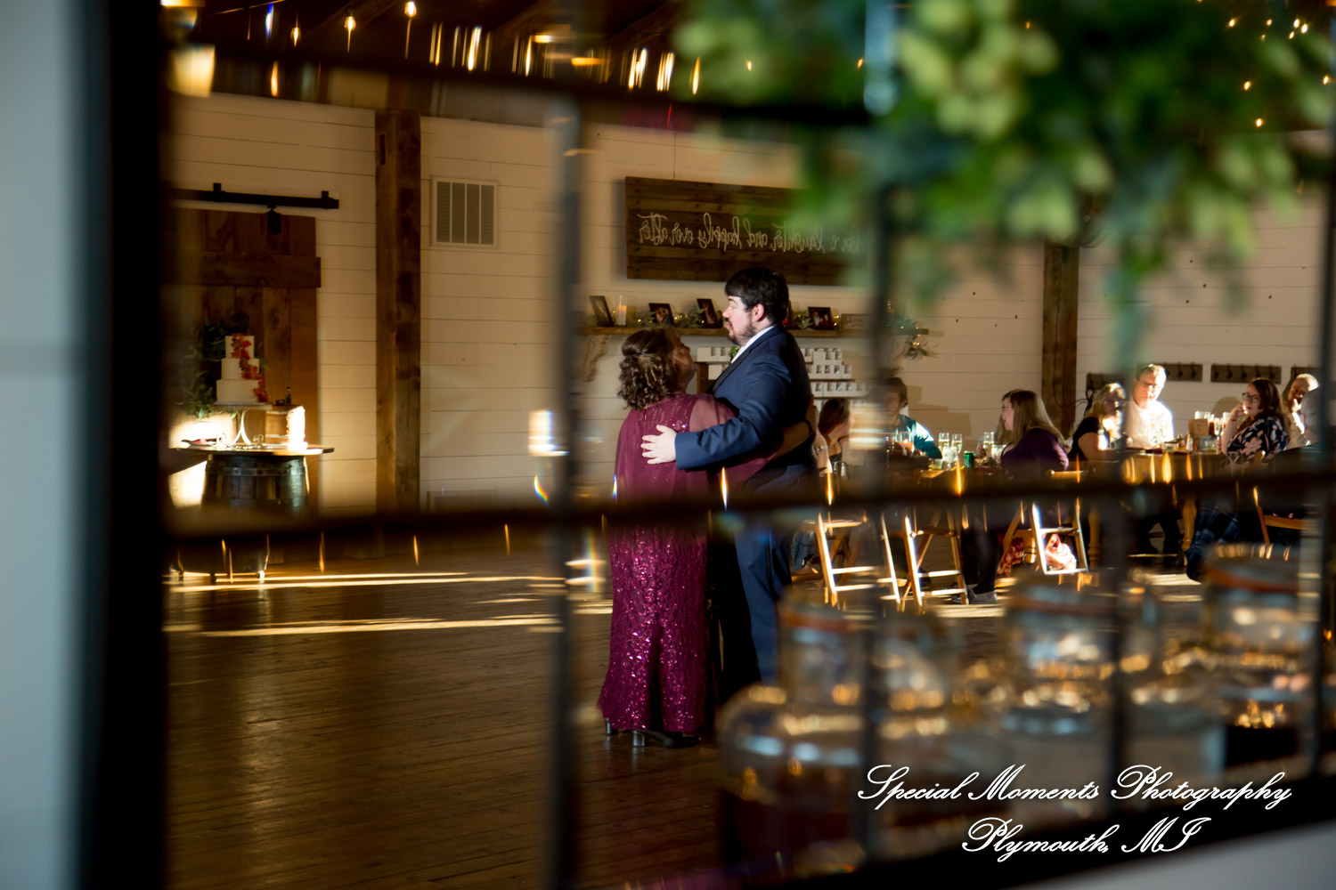 Mike & Jess at Westers Family Vineyard & Winery Rives Junction MI wedding photograph