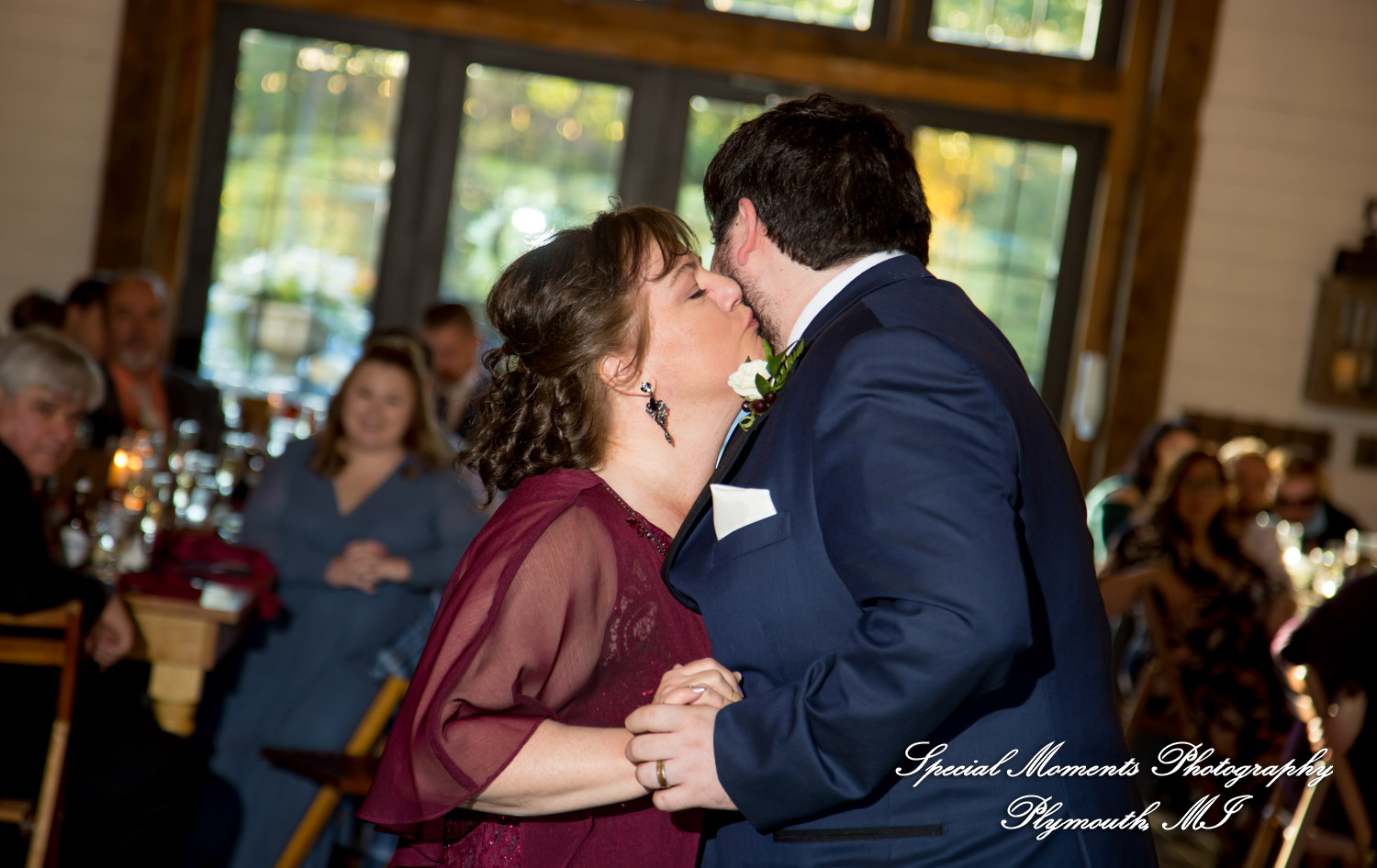 Mike & Jess at Westers Family Vineyard & Winery Rives Junction MI wedding photograph