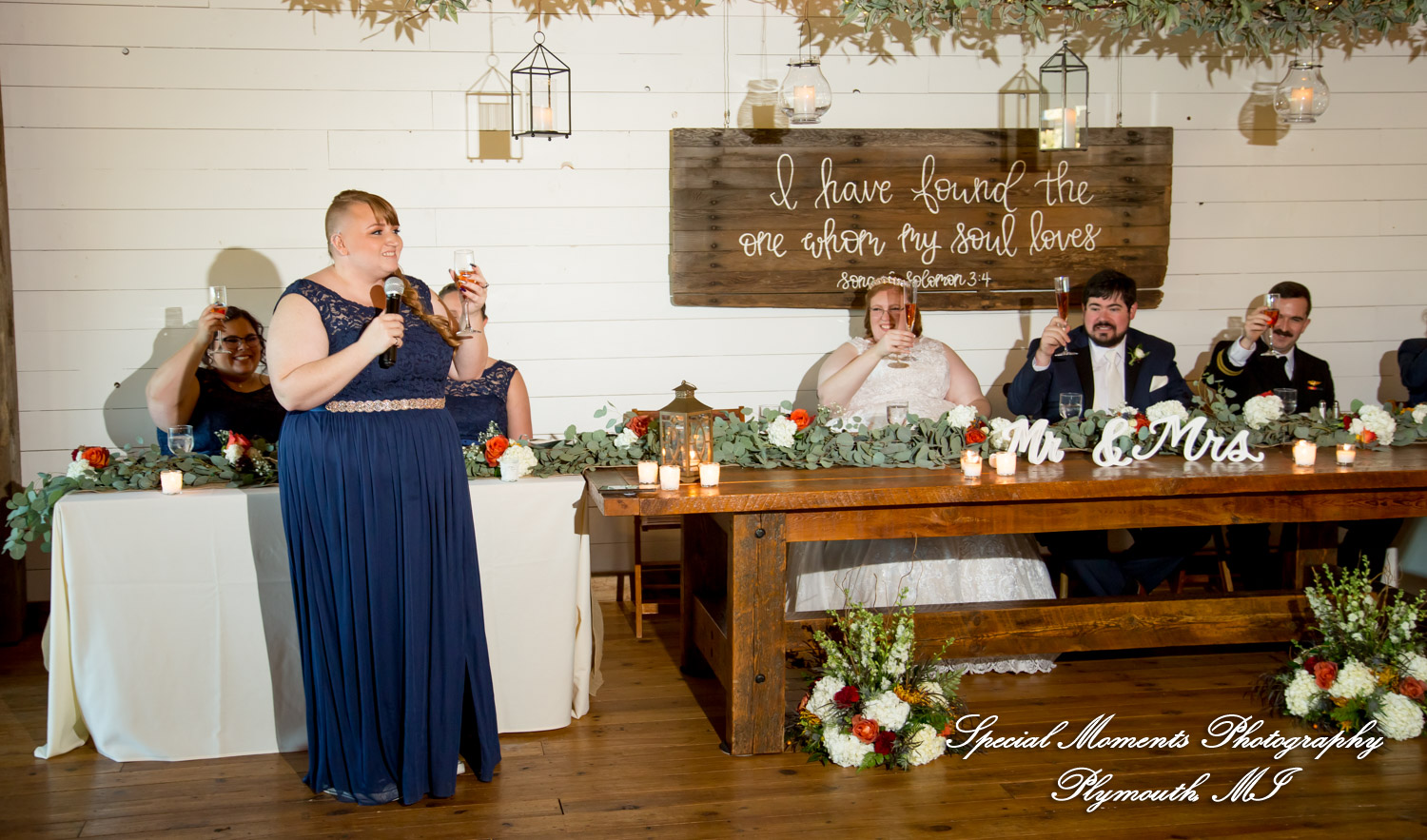 Mike & Jess at Westers Family Vineyard & Winery Rives Junction MI wedding photograph