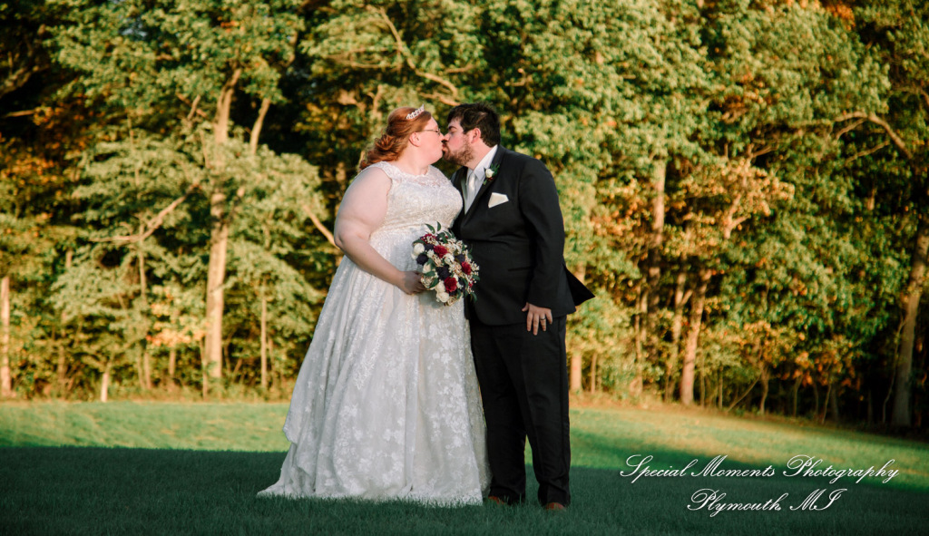 Mike & Jess at Westers Family Vineyard & Winery Rives Junction MI wedding photograph