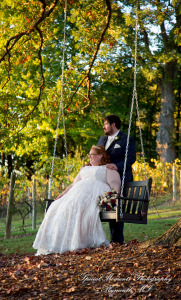Mike & Jess at Westers Family Vineyard & Winery Rives Junction MI wedding photograph