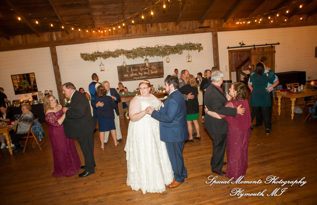 Mike & Jess at Westers Family Vineyard & Winery Rives Junction MI wedding photograph