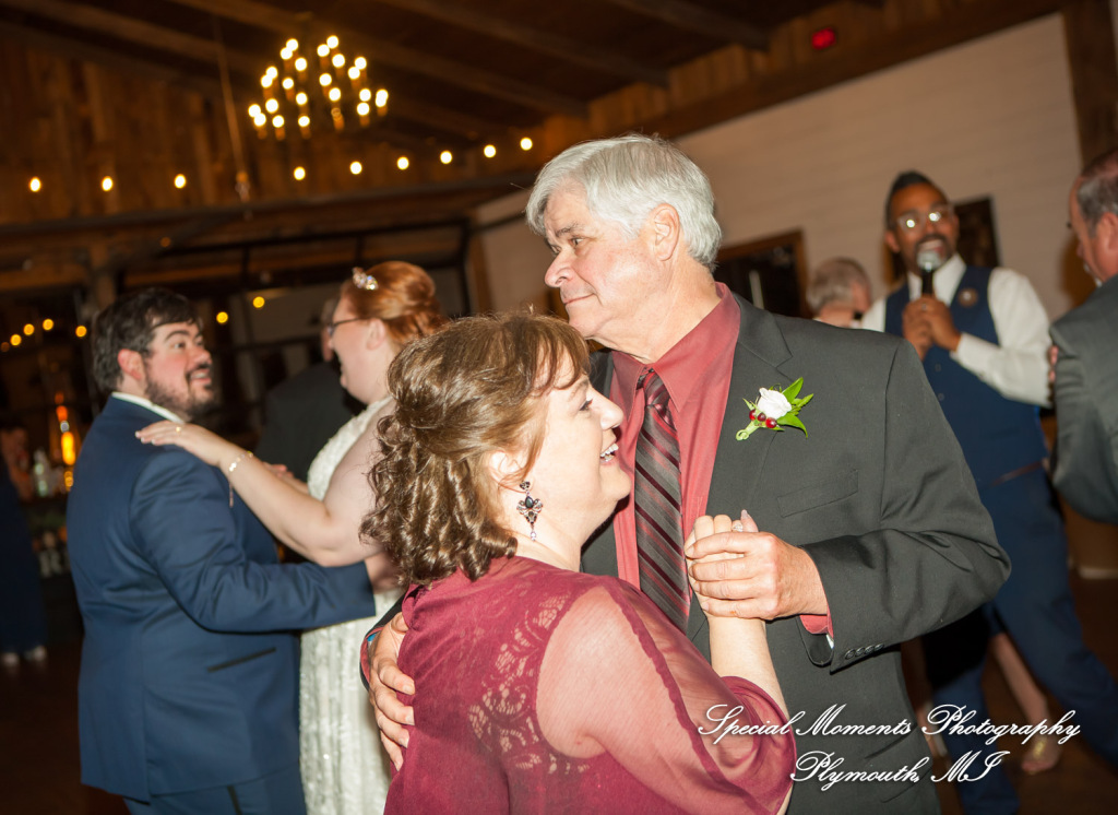 Mike & Jess at Westers Family Vineyard & Winery Rives Junction MI wedding photograph