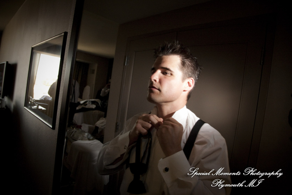 Dave & Angie at Ss. Peter & Paul Jesuit Detroit MI wedding photography