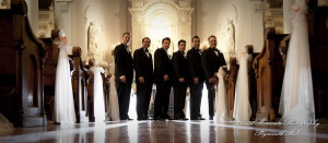 Dave & Angie at Ss. Peter & Paul Jesuit Detroit MI wedding photography