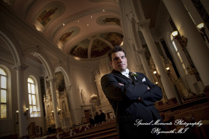 Dave & Angie at Ss. Peter & Paul Jesuit Detroit MI wedding photography