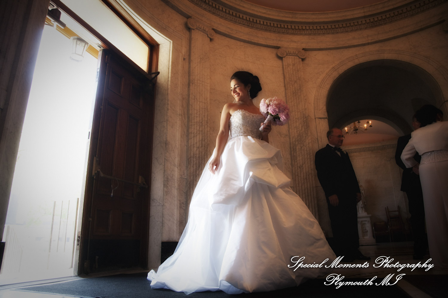 Dave & Angie at Ss. Peter & Paul Jesuit Detroit MI wedding photography