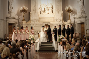 Dave & Angie at Ss. Peter & Paul Jesuit Detroit MI wedding photography