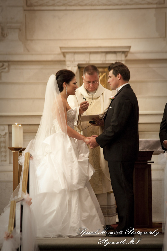 Dave & Angie at Ss. Peter & Paul Jesuit Detroit MI wedding photography