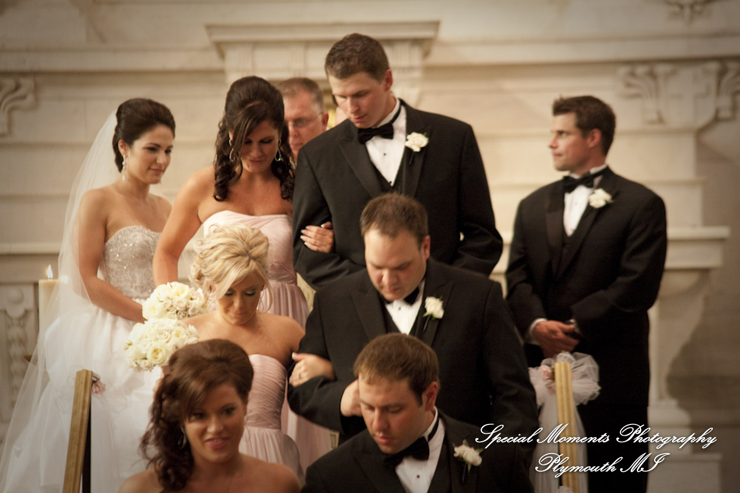 Dave & Angie at Ss. Peter & Paul Jesuit Detroit MI wedding photography