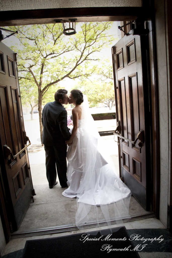 Dave & Angie at Ss. Peter & Paul Jesuit Detroit MI wedding photography