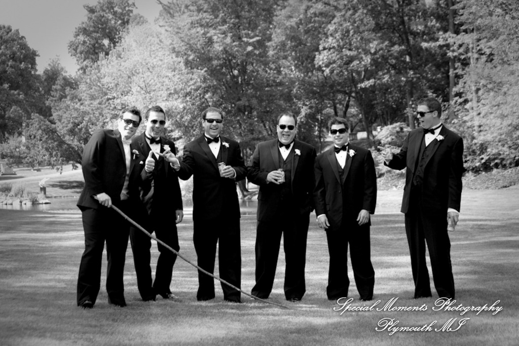 Dave & Angie at Ss. Peter & Paul Jesuit Detroit MI wedding photography