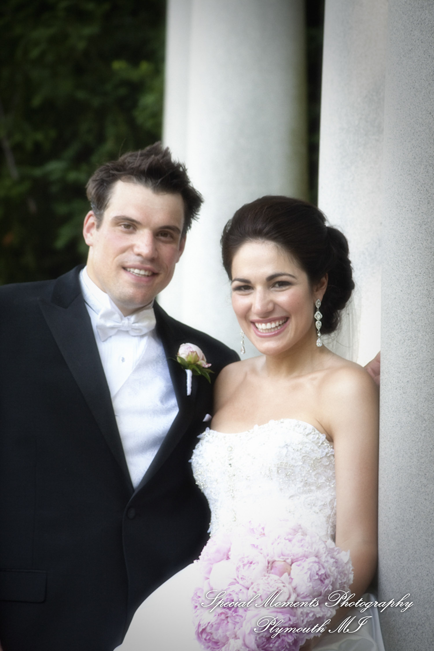 Dave & Angie at Ss. Peter & Paul Jesuit Detroit MI wedding photography