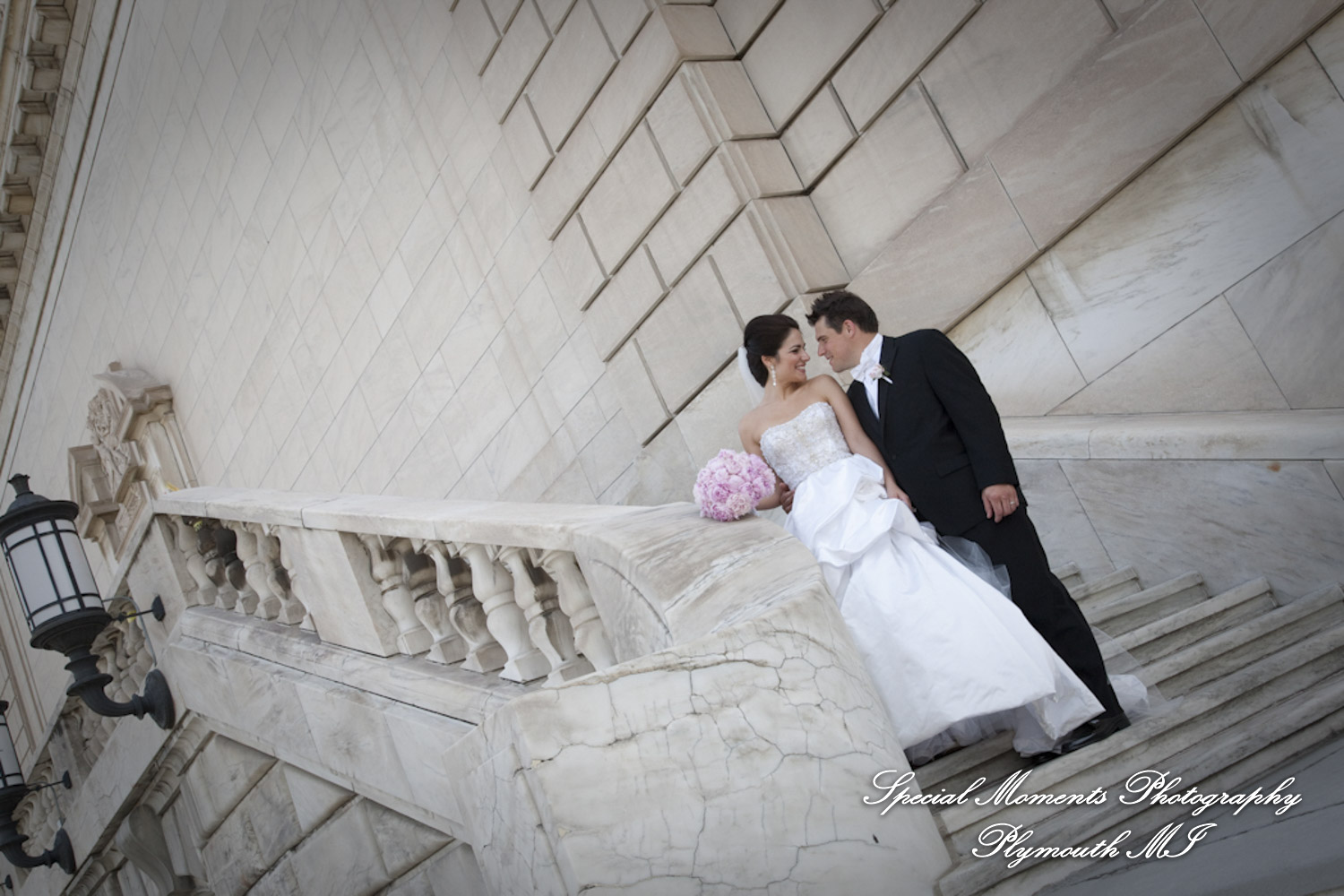 Dave & Angie at Colony Club Detroit MI wedding photography