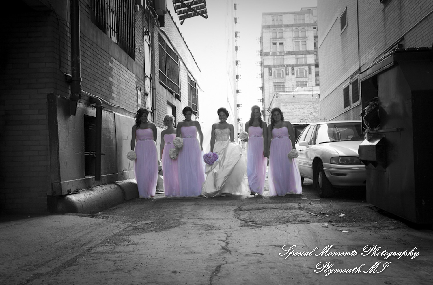 Dave & Angie at Colony Club Detroit MI wedding photography