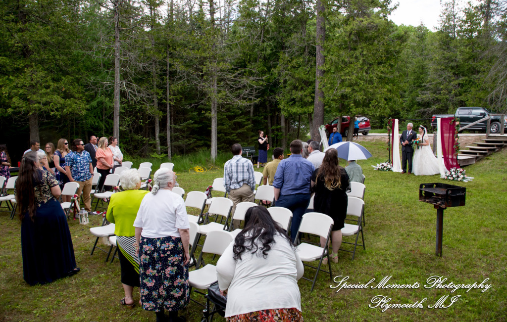 Amber & Tim at Canada Creek Ranch Atlanta MI wedding photography