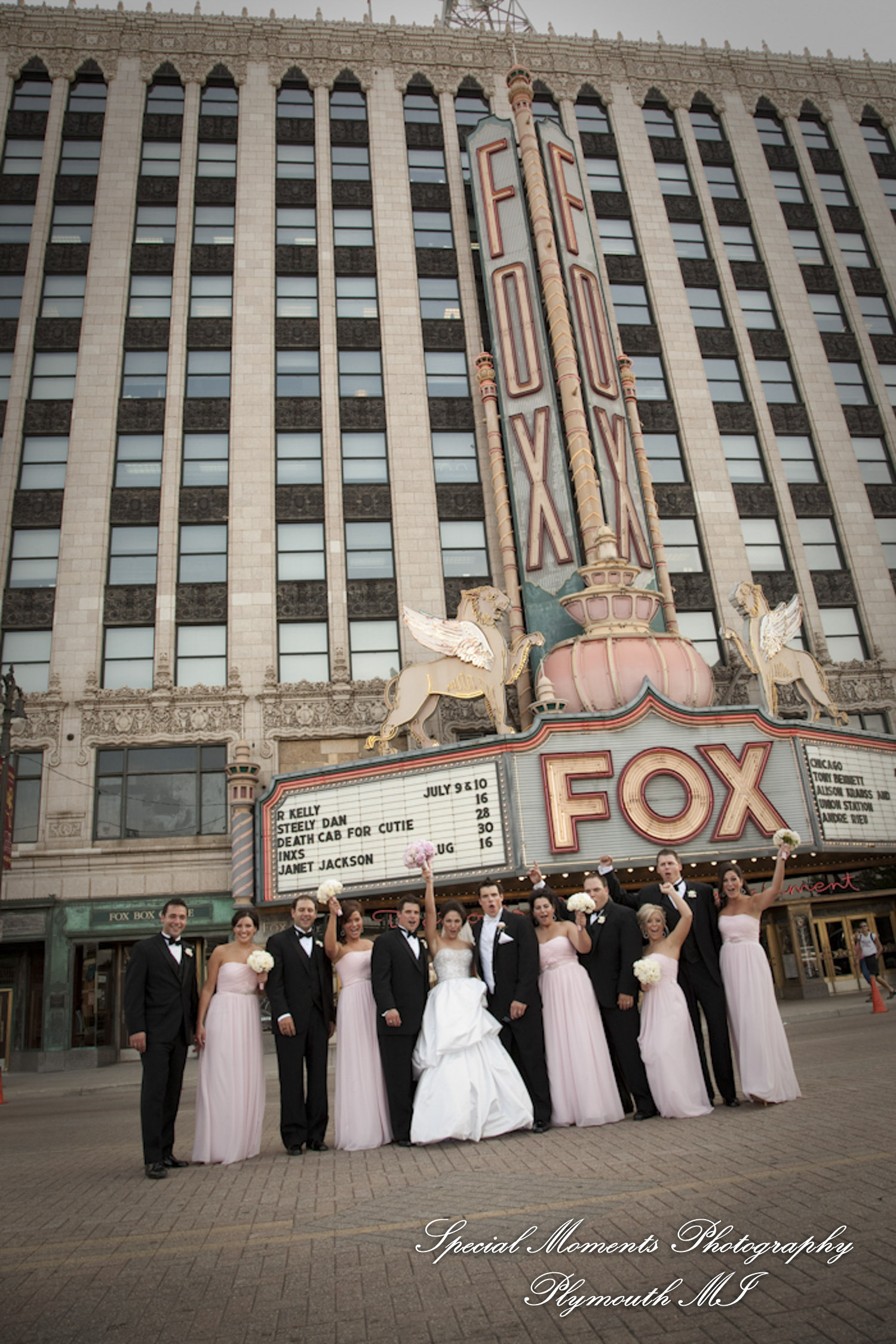Dave & Angie at Colony Club Detroit MI wedding photography