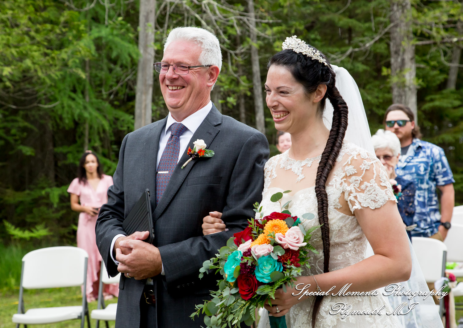 Amber & Tim at Canada Creek Ranch Atlanta MI wedding photography
