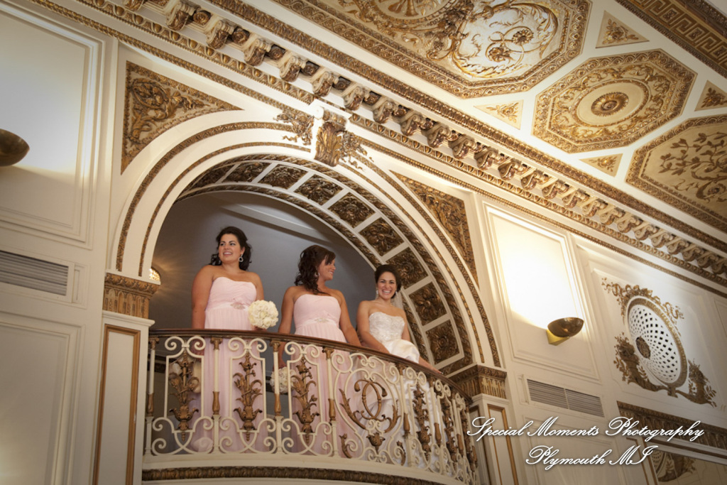 Dave & Angie at Colony Club Detroit MI wedding photography