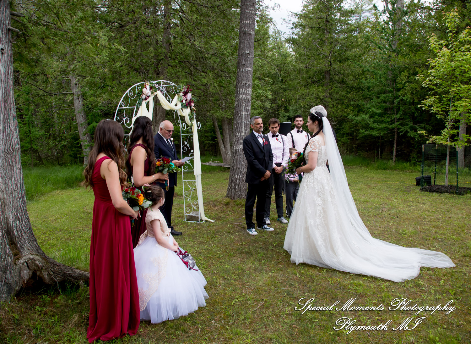 Amber & Tim at Canada Creek Ranch Atlanta MI wedding photography