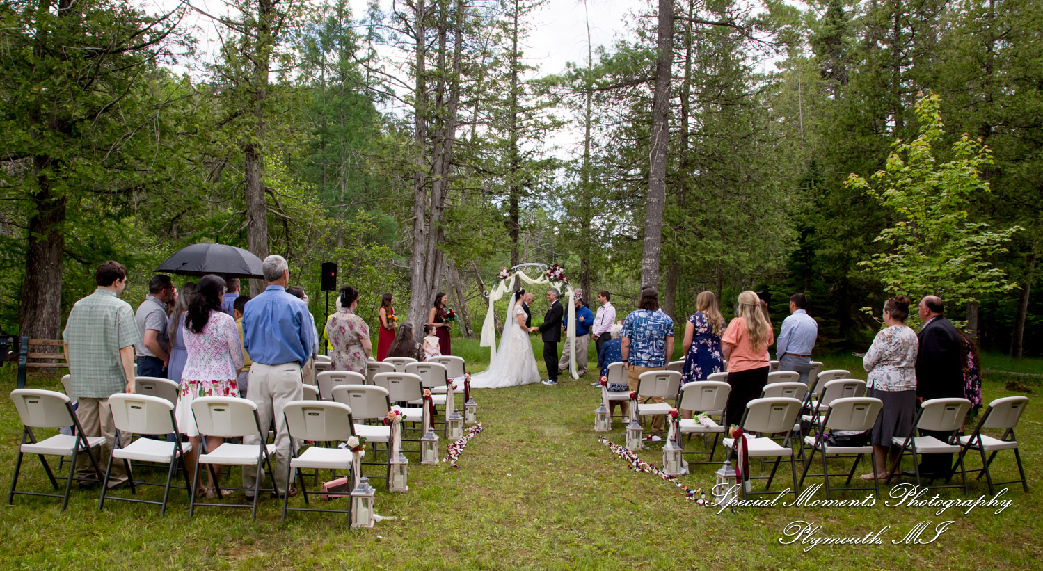 Amber & Tim at Canada Creek Ranch Atlanta MI wedding photography