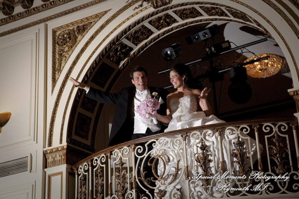 Dave & Angie at Colony Club Detroit MI wedding photography