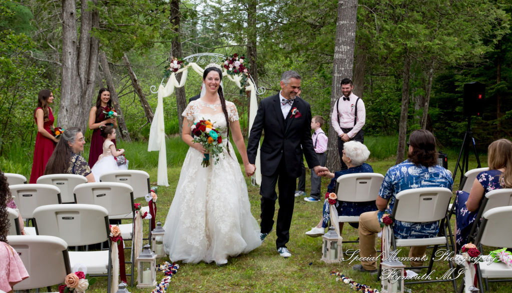Amber & Tim at Canada Creek Ranch Atlanta MI wedding photography