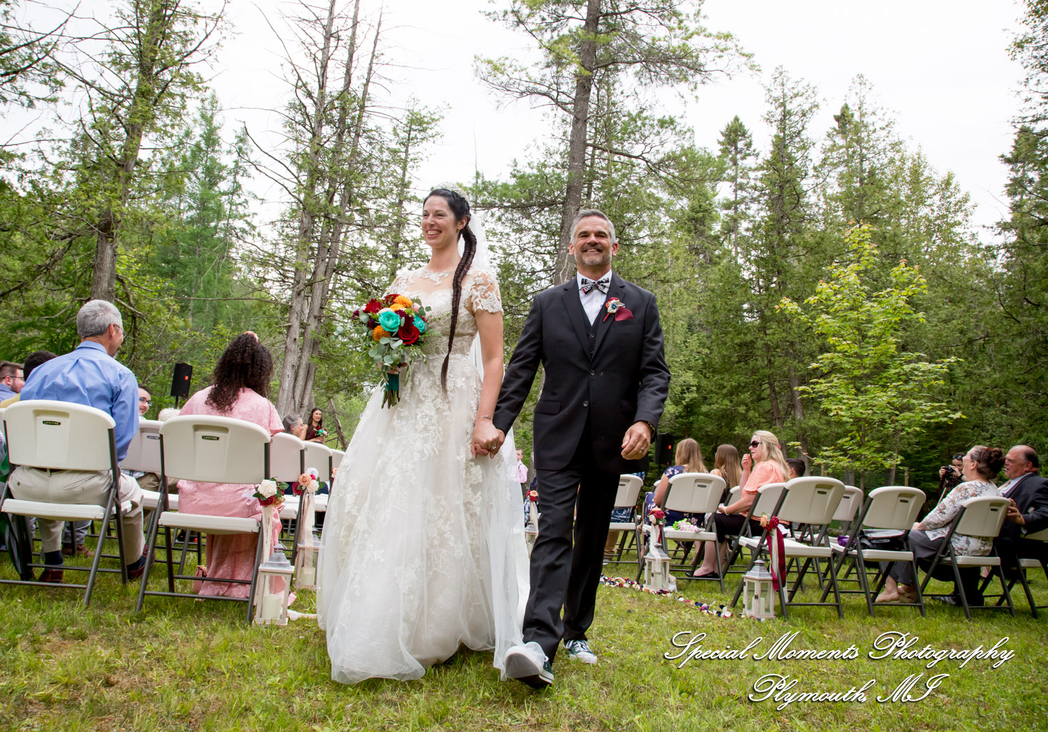 Amber & Tim at Canada Creek Ranch Atlanta MI wedding photography