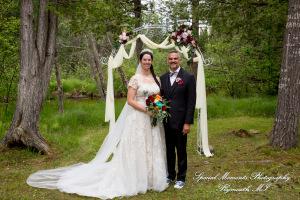 Amber & Tim at Canada Creek Ranch Atlanta MI wedding photography