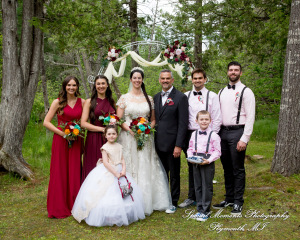 Amber & Tim at Canada Creek Ranch Atlanta MI wedding photography