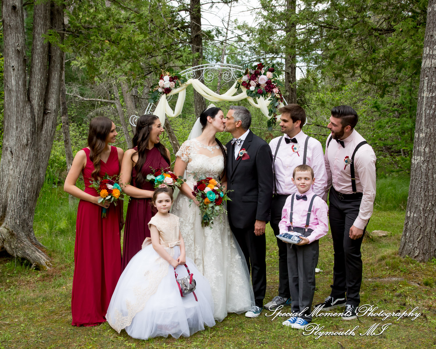 Amber & Tim at Canada Creek Ranch Atlanta MI wedding photography