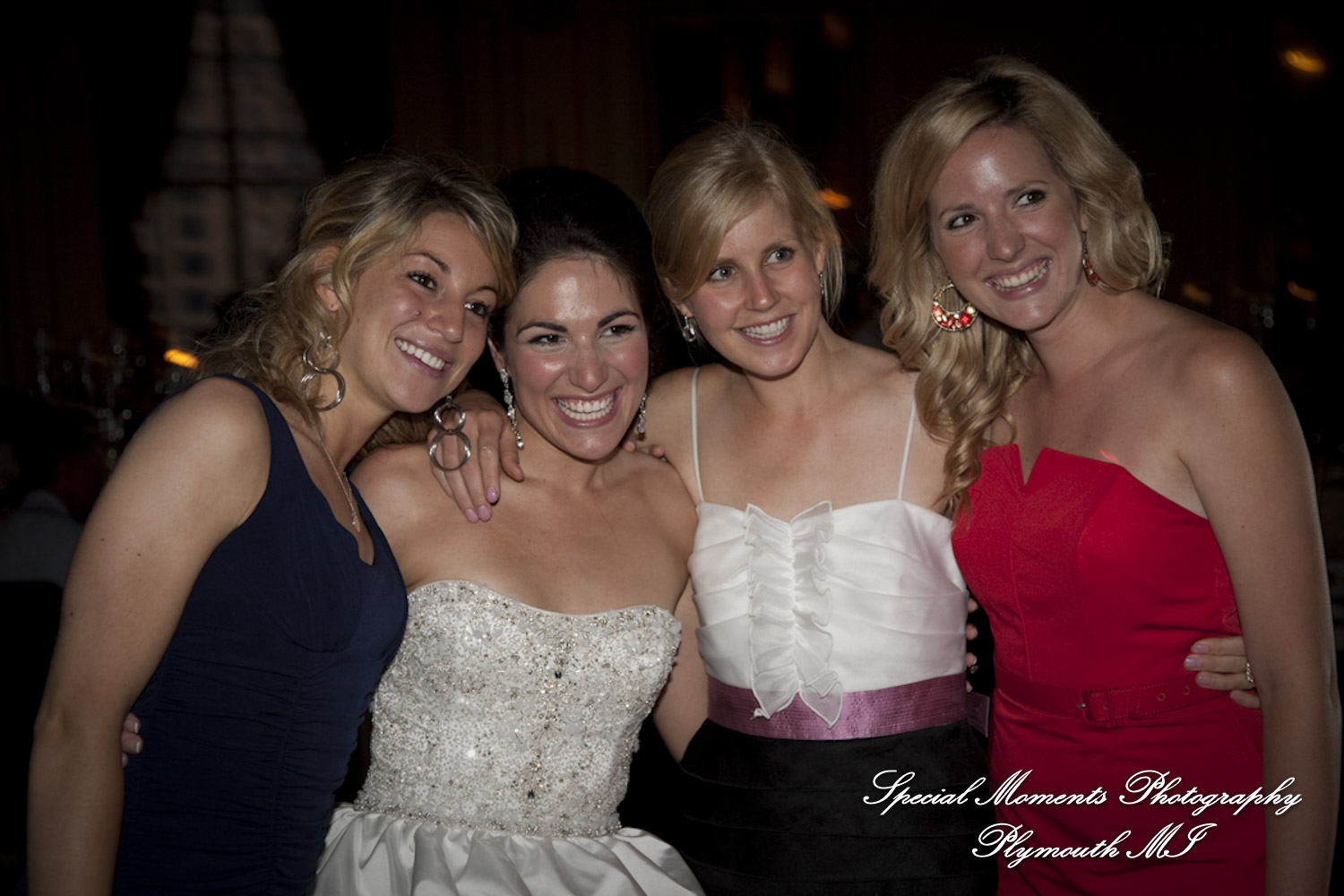 Dave & Angie at Colony Club Detroit MI wedding photography